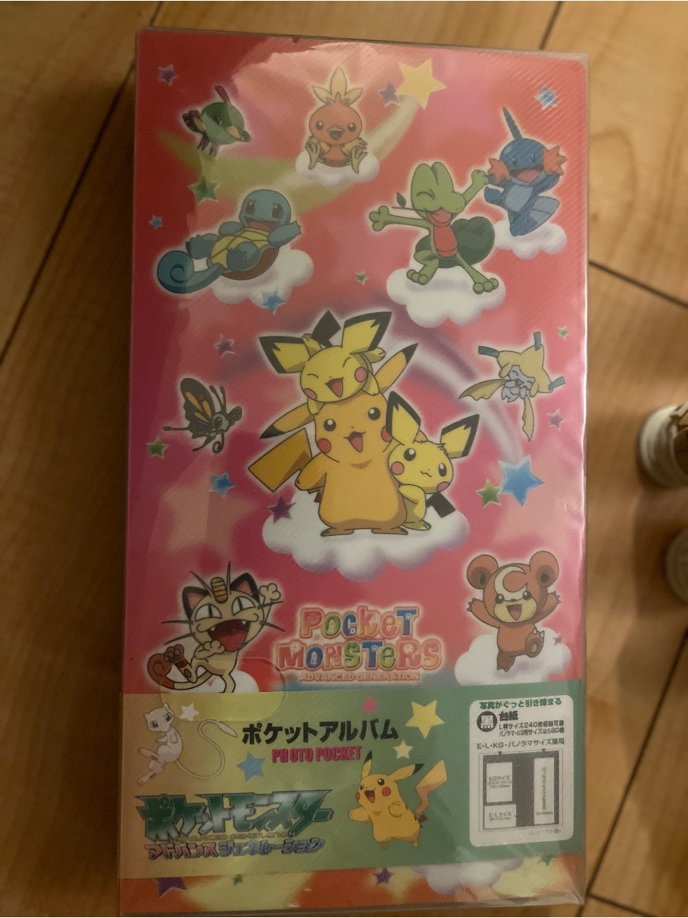 Pokemon Vintage Photo Album 4x6 Pocket Monsters Advanced Generation Postcard